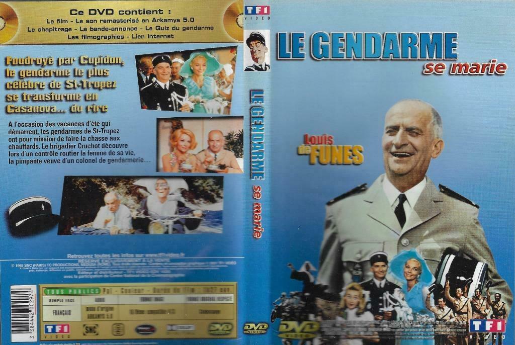 Le DVD Le gendarme se marie – TF1 Vidéo, Vanaf 9 jaar, Ophalen of Verzenden, Romantische komedie
