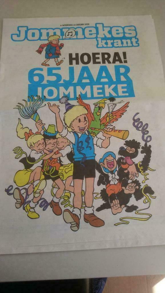 Jommeke 65 jaar Jommekeskrant 22 januari 2020, Ophalen, Zo goed als nieuw