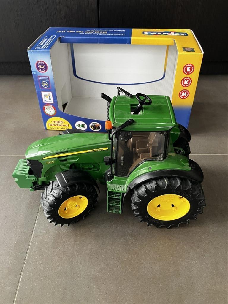 Bruder John Deere 7930 tractor, Kinderen en Baby's, Speelgoed |Speelgoedvoertuigen, Ophalen, Zo goed als nieuw