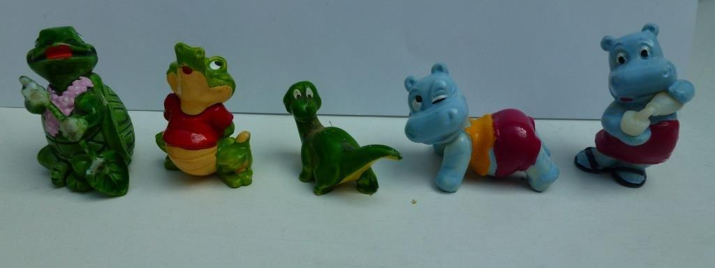 figures tortue crocodile dino hippopotame  nain, Collections, Enlèvement ou Envoi, Comme neuf
