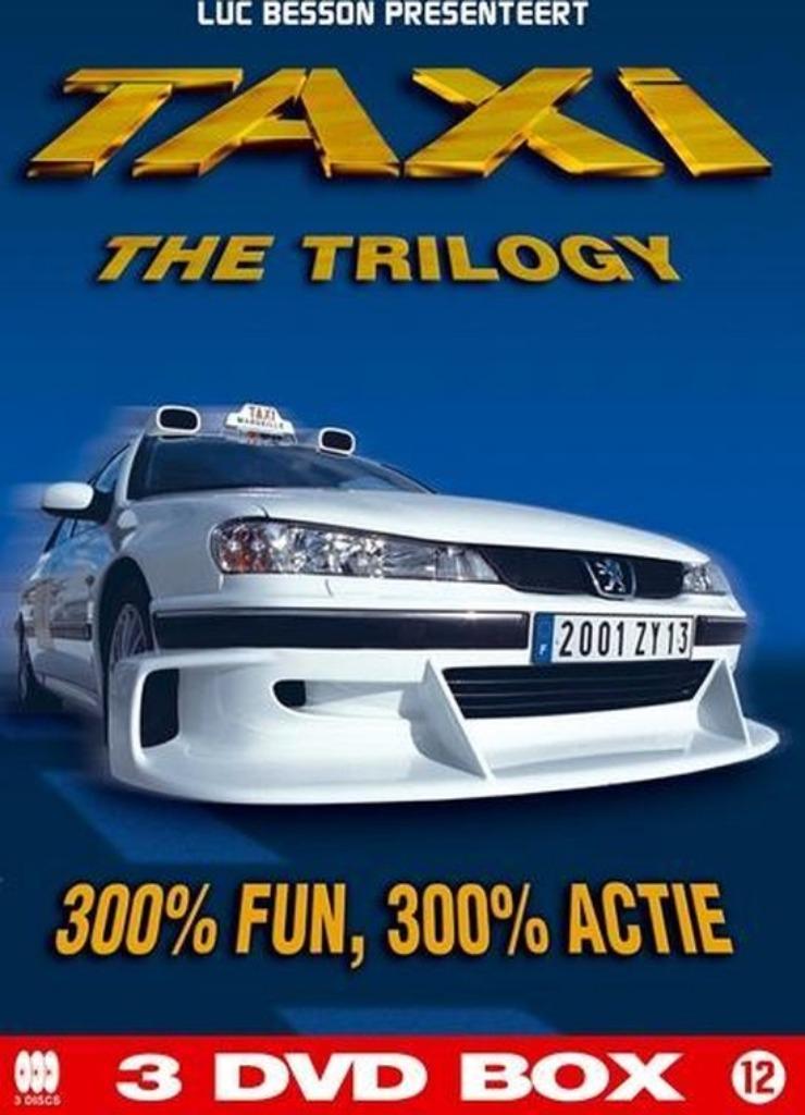 Taxi trilogy  dvd box, Cd's en Dvd's, Vanaf 6 jaar, Ophalen of Verzenden