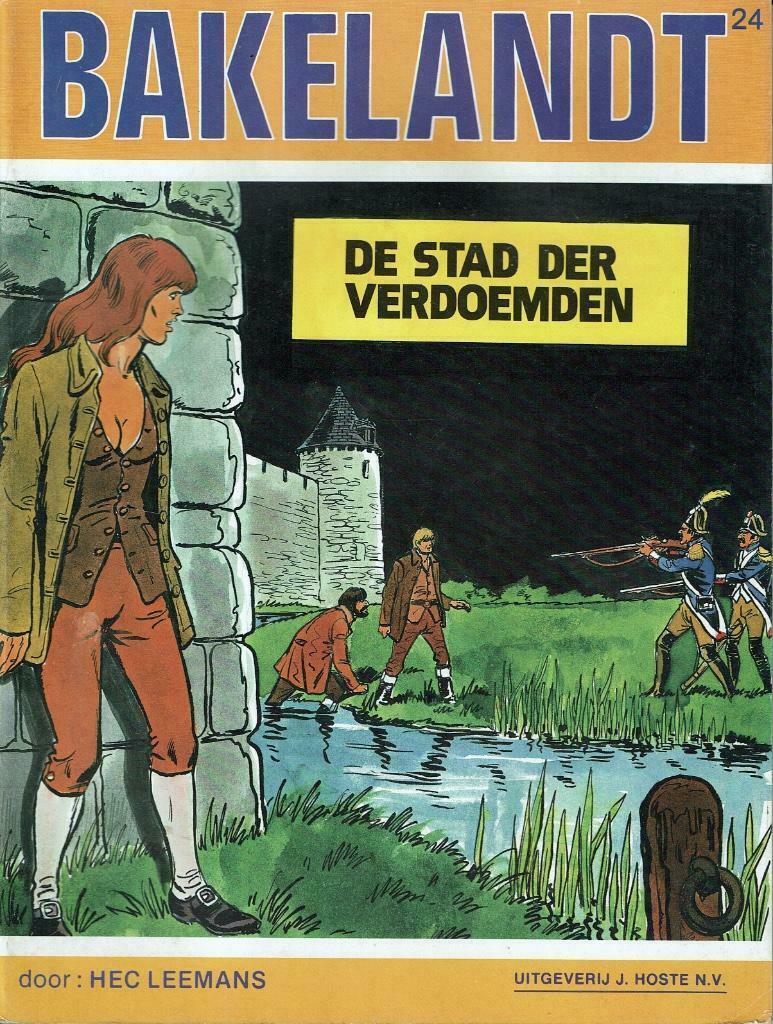 Strip Bakelandt nr. 24 "De Stad der Verdoemden", Eén stripboek, Verzenden, Gelezen