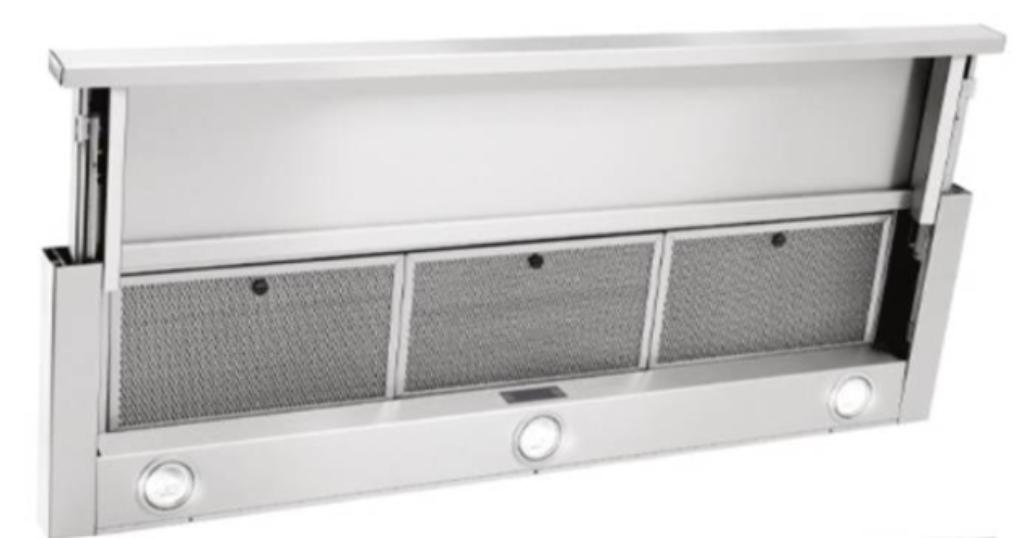 Venduro TA80/940 damkap 80cm inox – doos beschadigd, Elektronische apparatuur, Afzuigkappen, Ophalen, Nieuw, Inbouw, Vlakschermkap