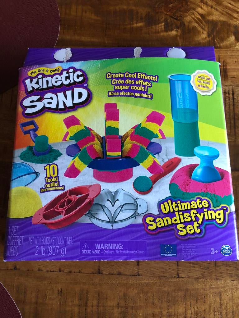 Supertoffe set ‘kinetic sand’, Enlèvement, Comme neuf