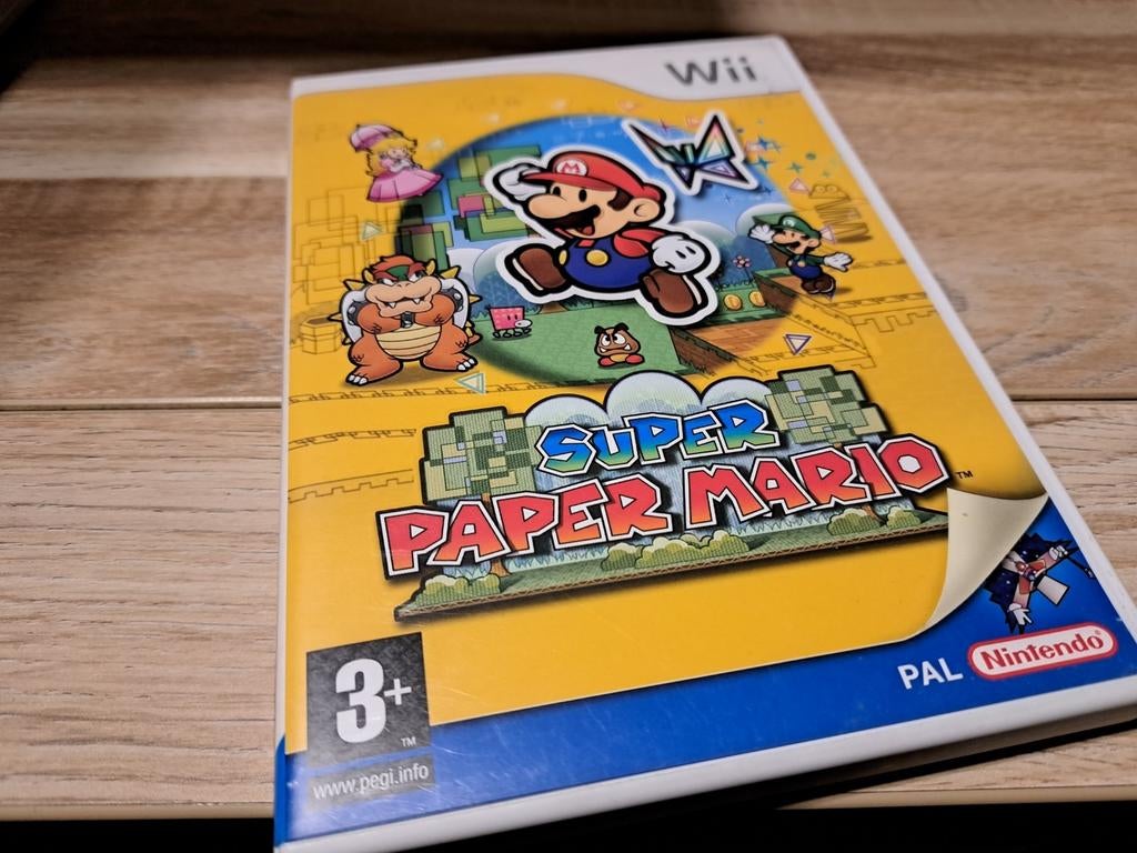 Super Paper mario, Ophalen of Verzenden, Zo goed als nieuw, Avontuur en Actie, Vanaf 3 jaar