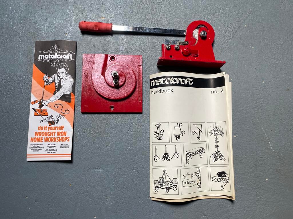 Metalcraft handplooi machine, Ophalen, Zo goed als nieuw