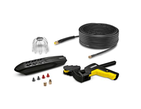PC 20 dakgoot- en rioolreinigingsset 124,95 € nieuw, Tuin en Terras, Verzenden, Zo goed als nieuw
