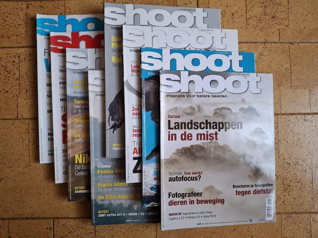 Fotografiemagazine SHOOT – losse nummers, Ophalen of Verzenden, Zo goed als nieuw, Fotografie algemeen