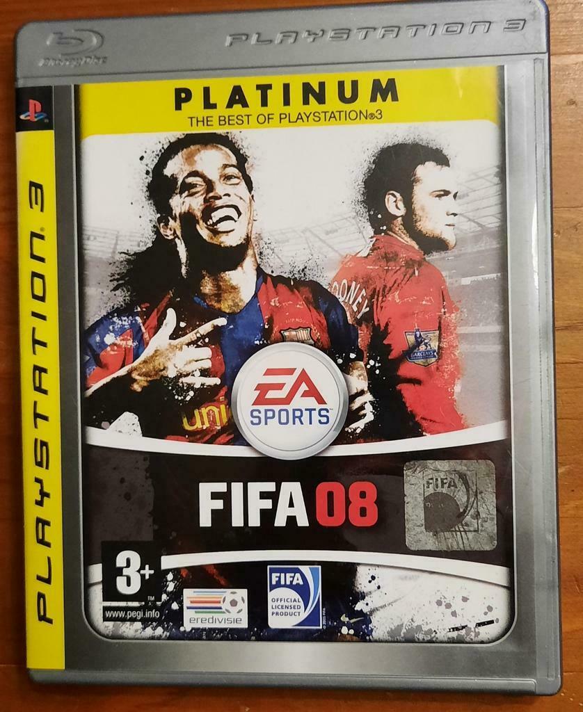 Playstation 3 Fifa 08 Platinum, Games en Spelcomputers, Ophalen, Zo goed als nieuw