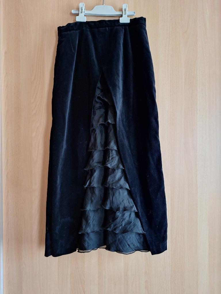 Jupe longue noire taille 36, Enlèvement ou Envoi, Taille 36 (S), Comme neuf, Sous le genou