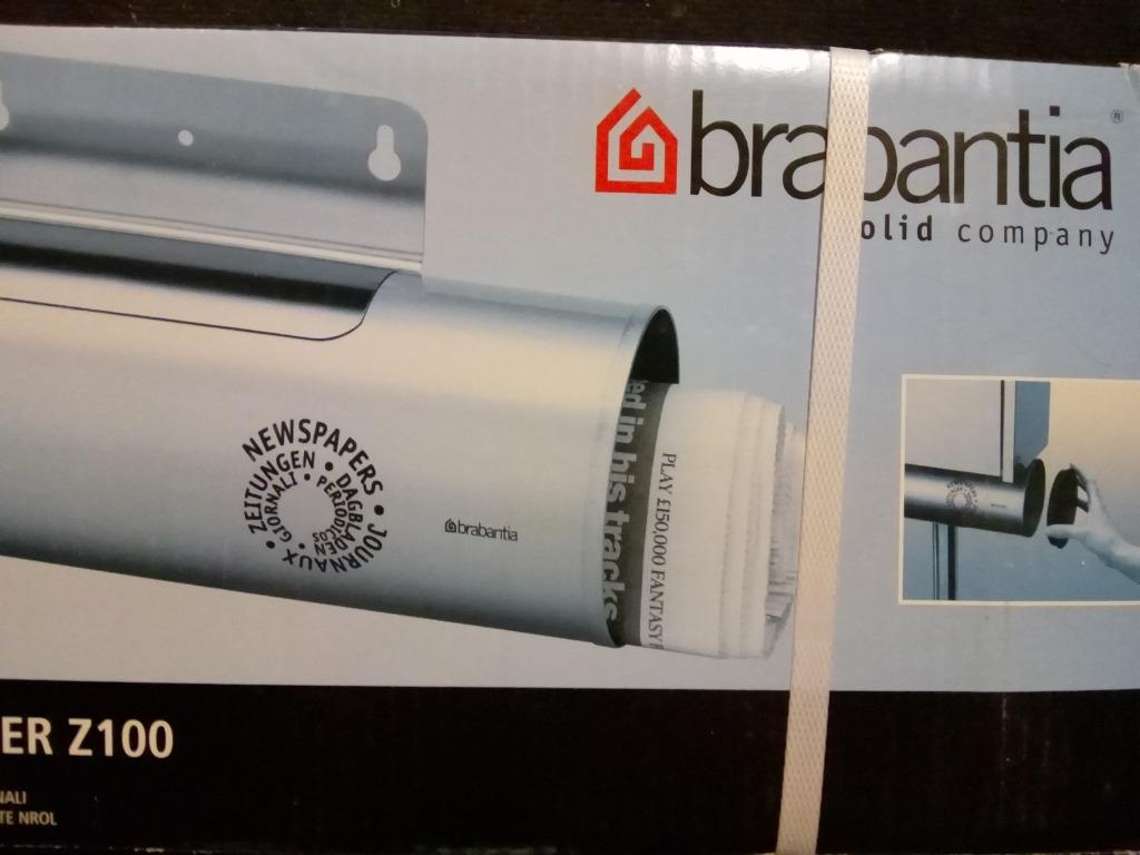 Nieuwe RVS brievenbus voor kranten of reclame van Brabantia, Tuin en Terras, Ophalen, Nieuw, Wandbrievenbus