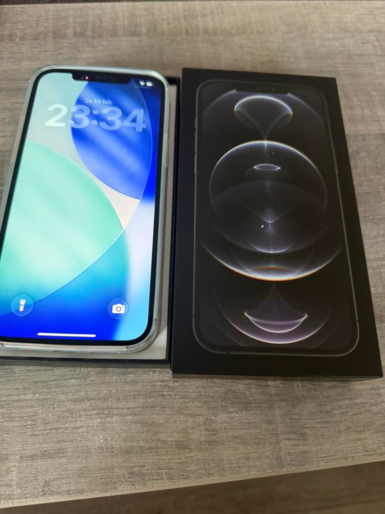 Iphone 12 Pro Max 256GB Grafiet-KRASVRIJ!, Enlèvement, Comme neuf, IPhone 12