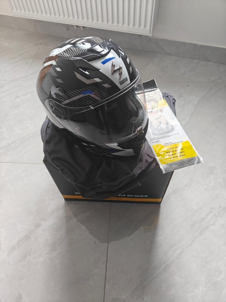 Scorpion Exo-520 Evo air helm, Motoren, M, Integraalhelm, Tweedehands, Ophalen
