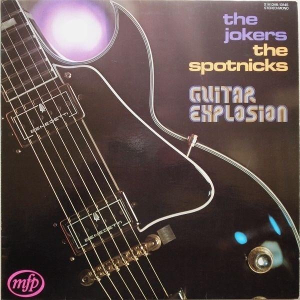 The Jokers / The Spotnicks - Guitar Explosion, Enlèvement ou Envoi, Comme neuf, 12 pouces, Pop