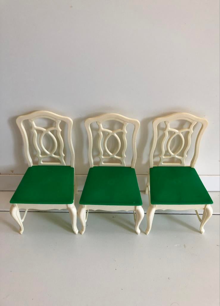 3 chaises salle à manger Sindy/Barbie années 1970, Enlèvement ou Envoi