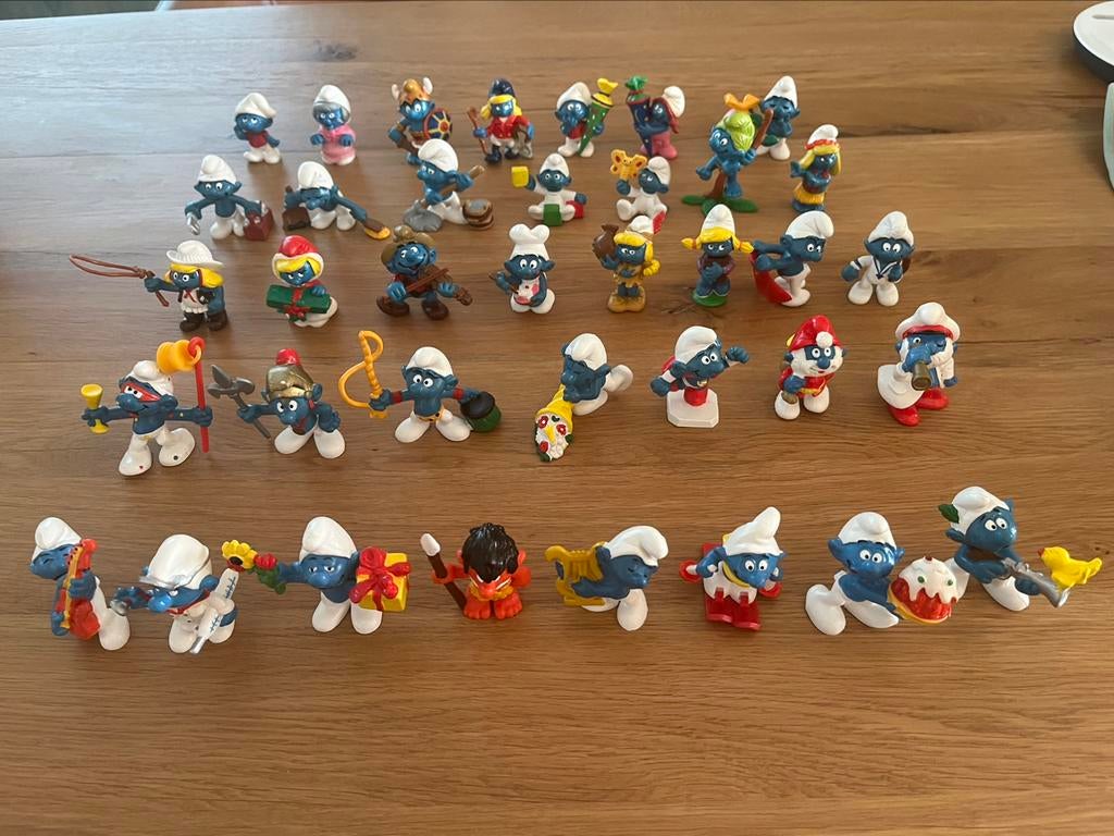 Smurfen - Diverse smurfen [Schleich - Germany], Ophalen of Verzenden, Zo goed als nieuw, Verschillende Smurfen, Poppetje, Figuurtje of Knuffel
