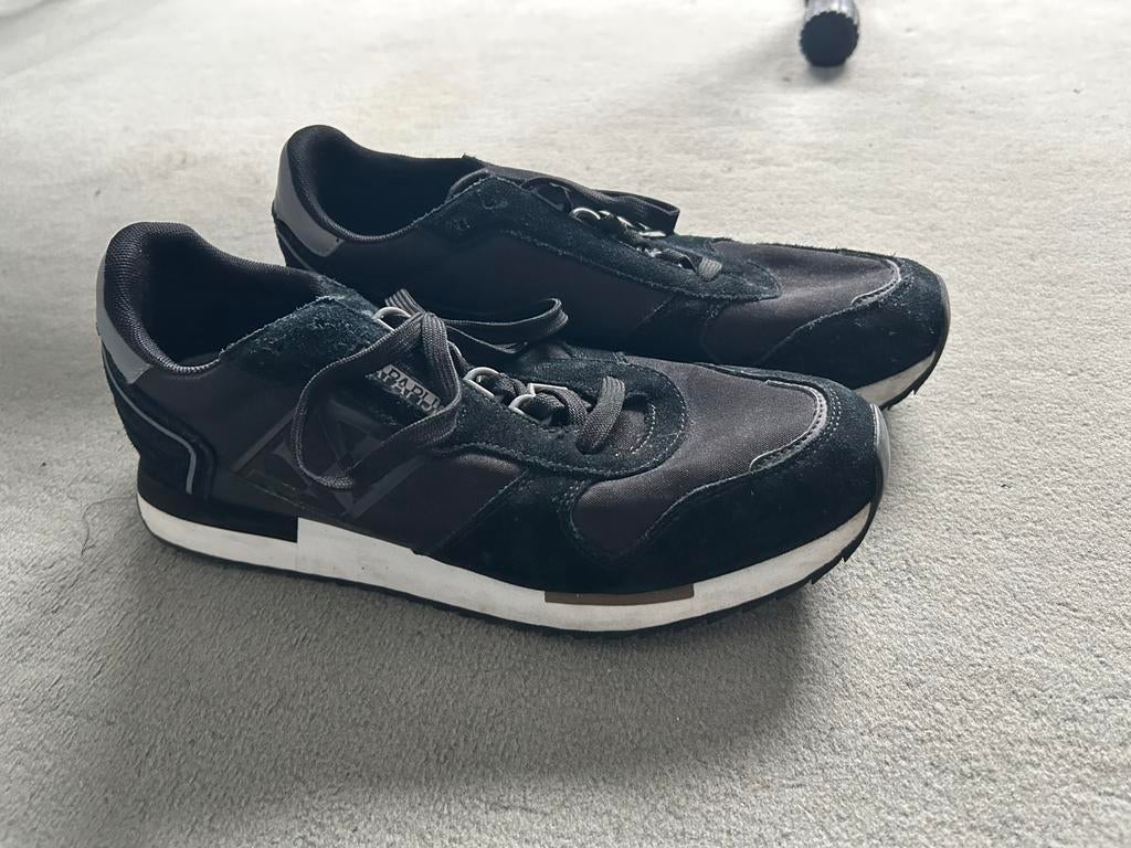 Napapijri schoenen, Zwart, Ophalen of Verzenden, Zo goed als nieuw, Sneakers