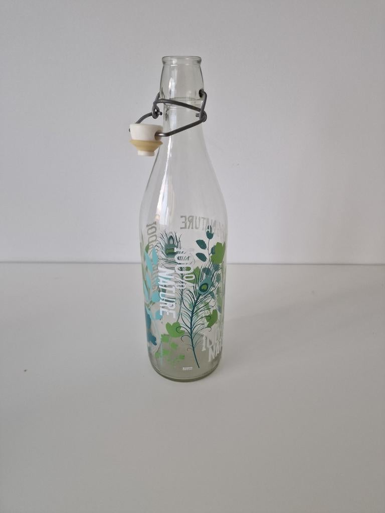 Glazen fles, Ophalen, Gebruikt