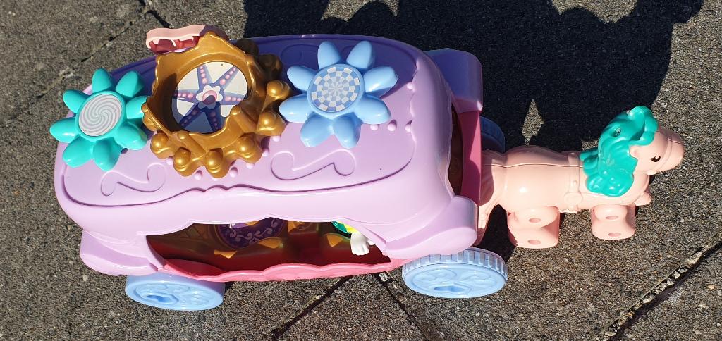 VTech Vrolijke vriendjes magische koets princess tess, Ophalen of Verzenden, Gebruikt, 6 maanden tot 2 jaar