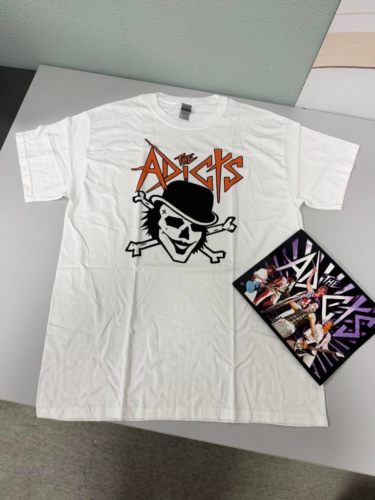 T-shirt punk The Adicts + limitée gratuite taille L Nouveau, Enlèvement ou Envoi, Neuf, Vêtements