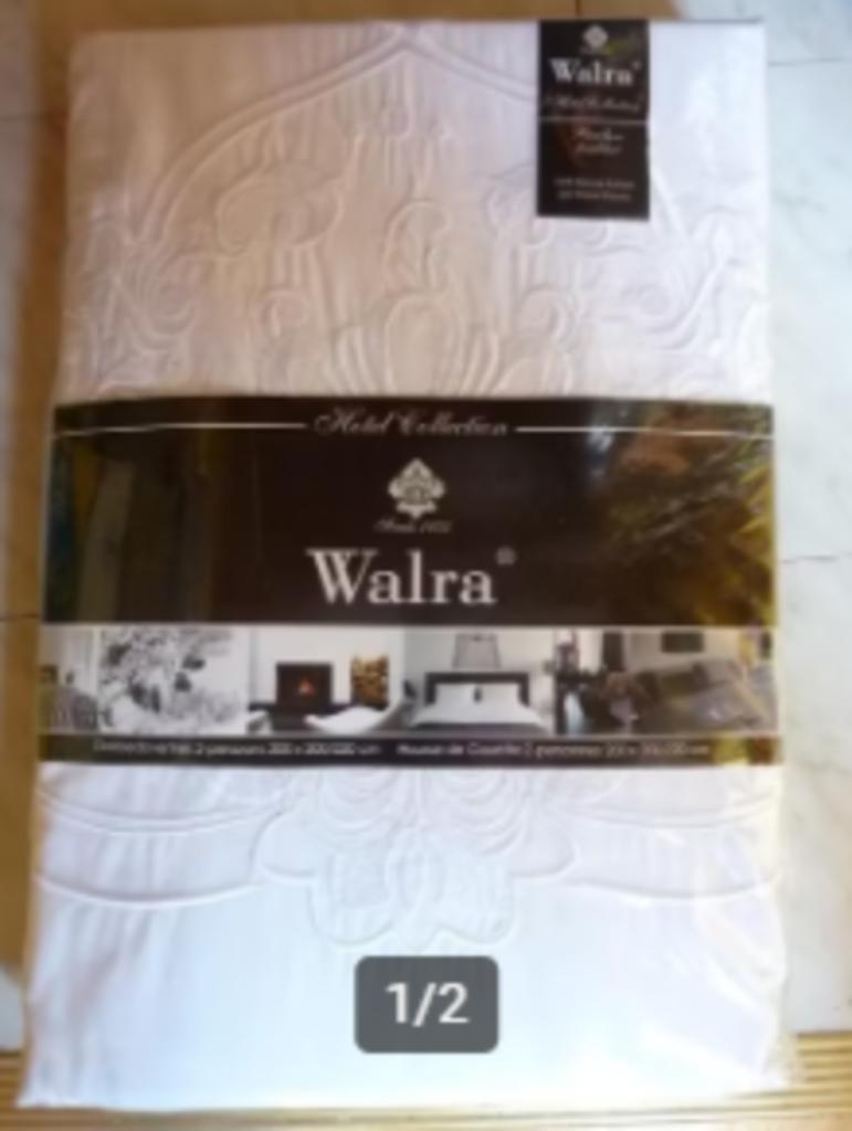 Walra dekbedovertrek, Wit, Dekbedovertrek, Ophalen of Verzenden, Nieuw