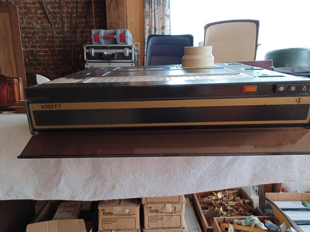 Dampkap Krefft - nieuwstaat - Made in Austria, Huis en Inrichting, Ophalen, Nieuw, Bruin, Minder dan 100 cm