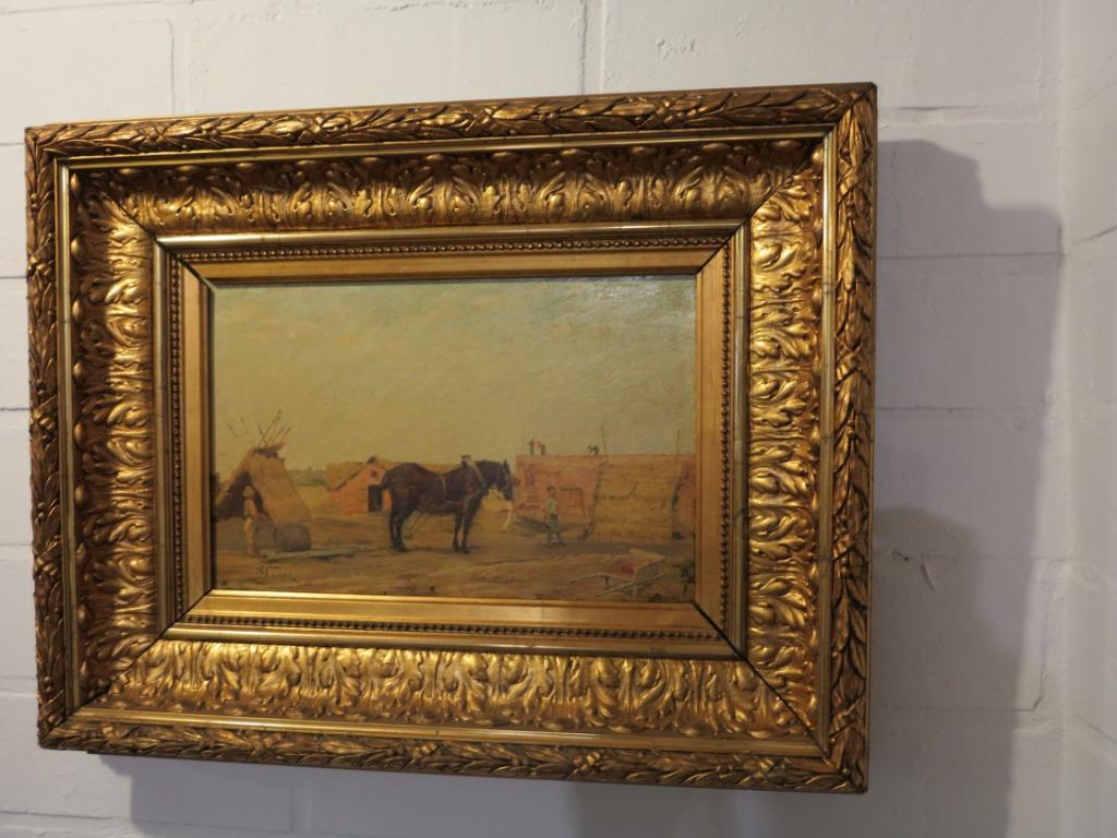 schilderij op paneel, Antiquités & Art, Art | Peinture | Classique, Enlèvement ou Envoi