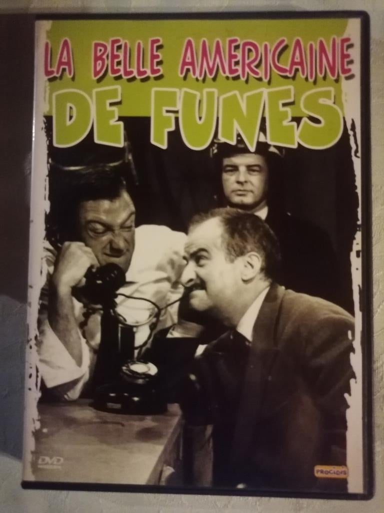 Dvd louis de funes le belle américaine, Ophalen of Verzenden, Zo goed als nieuw