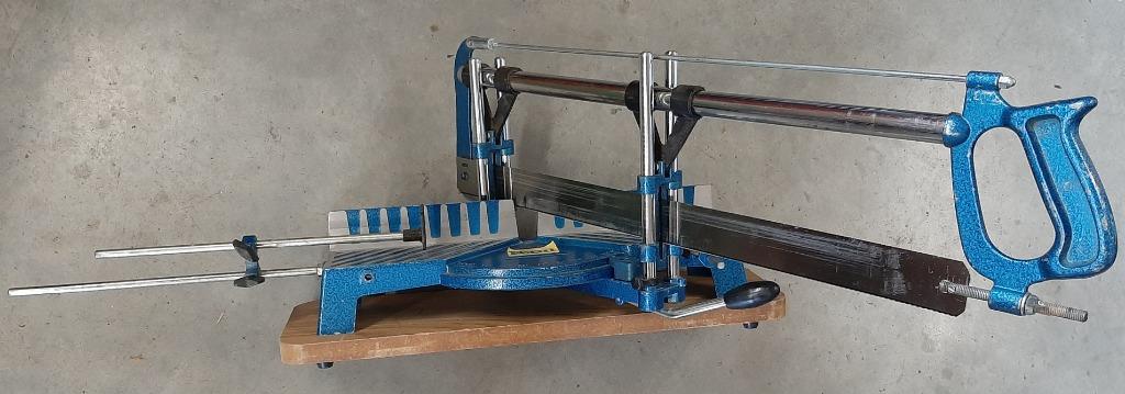 Handverstekzaag voor hout, aluminium of kunststof, Doe-het-zelf en Bouw, Plinten en Afwerking, Ophalen of Verzenden, Gebruikt