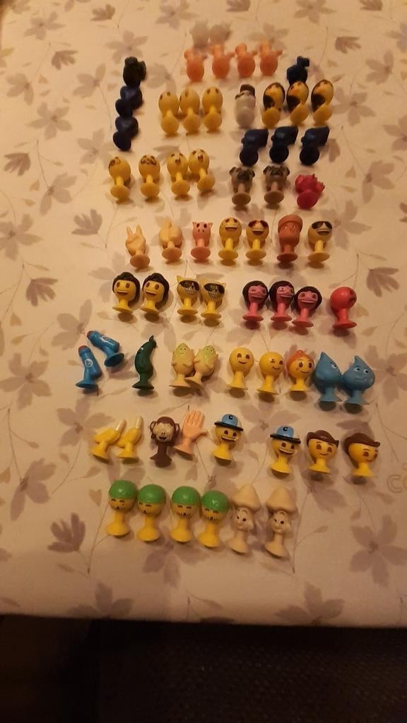 140 emoji´s van aldi in goede staat zie foto's, Verzamelen, Ophalen of Verzenden