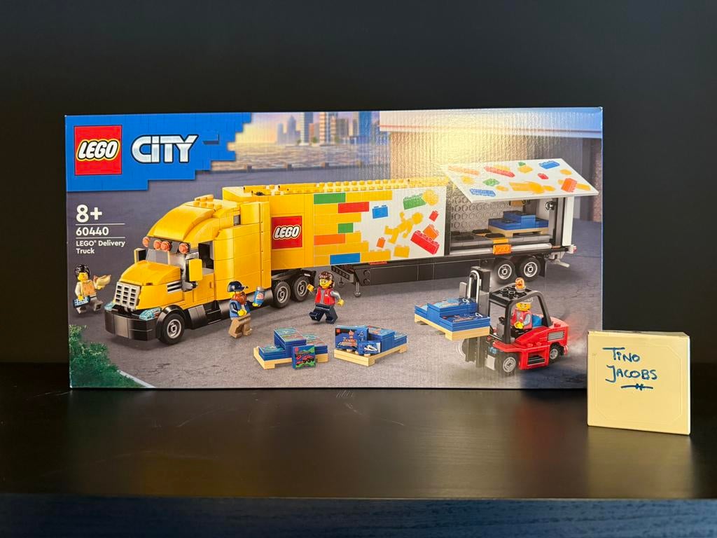 Lego City Gele vrachtwagen, Kinderen en Baby's, Speelgoed | Duplo en Lego, Ophalen of Verzenden, Nieuw, Complete set, Lego
