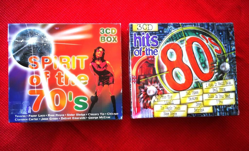 CD-boxen “Hits of the 70’s-80’s”, Enlèvement ou Envoi, Utilisé