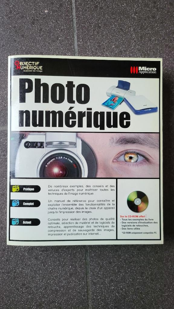 Livre Photo Numérique, Livres, Informatique & Ordinateur, Enlèvement, Comme neuf, Autres sujets/thèmes