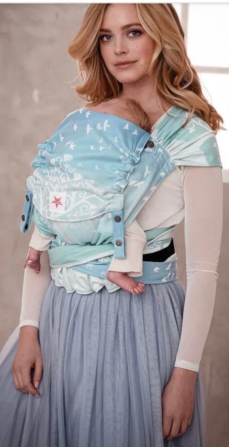Meitai/ Taitai/ draagzak/ draagdoek van Kokadi babysize, Ophalen of Verzenden, Zo goed als nieuw, Rug, Draagdoek