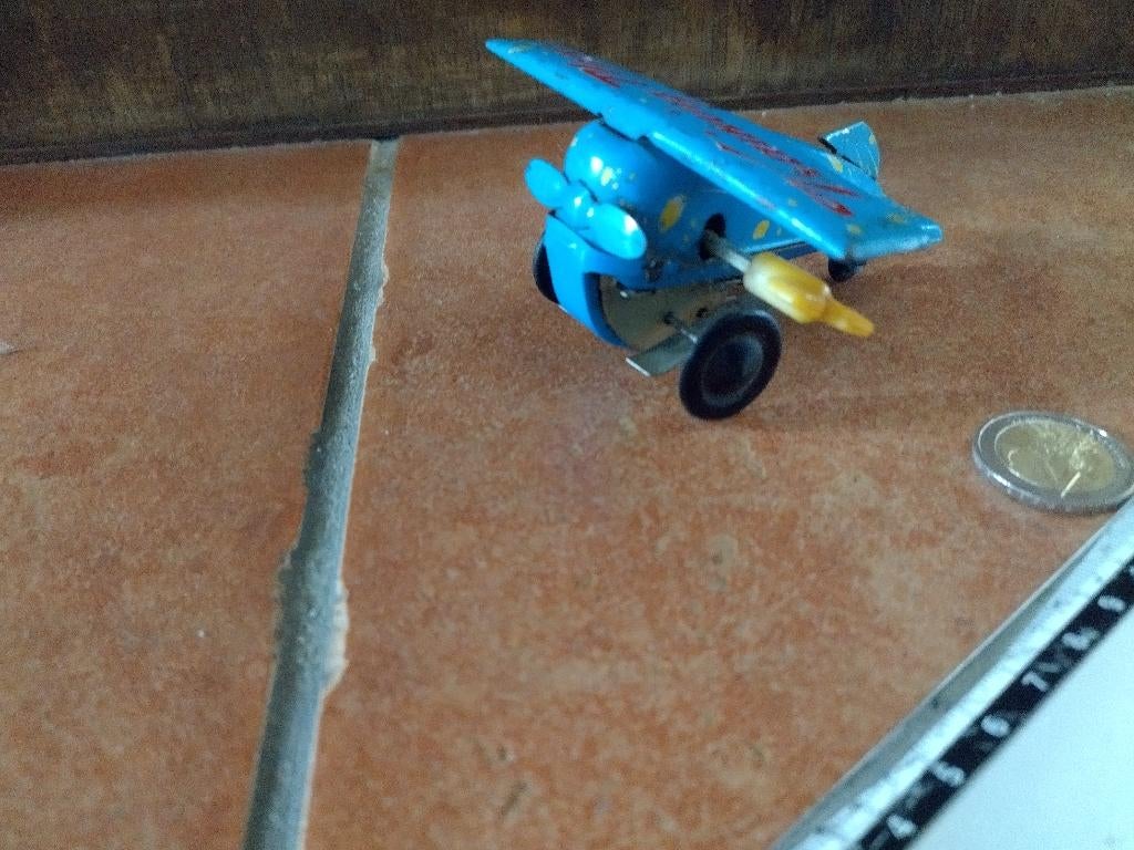 petit avion en métal jouet vintage, Enlèvement