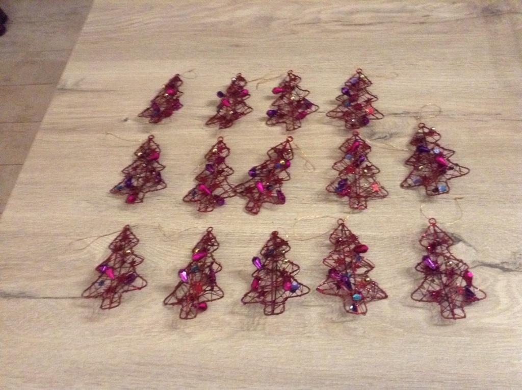 Assortiment de Noël Sapins à boules de Noël, Divers, Enlèvement ou Envoi, Comme neuf