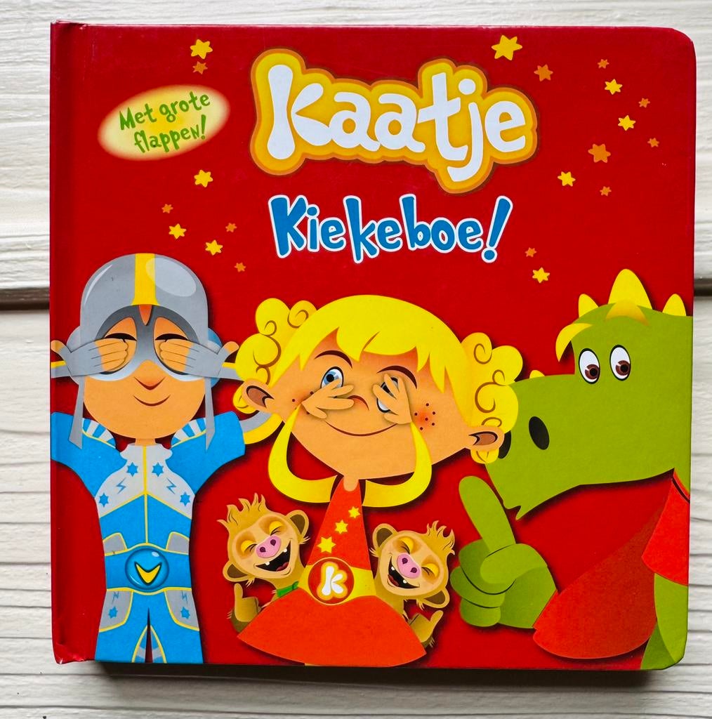 Boek: Kiekeboe! - Kaatje, Boeken, Kinderboeken | Baby's en Peuters, Ophalen of Verzenden