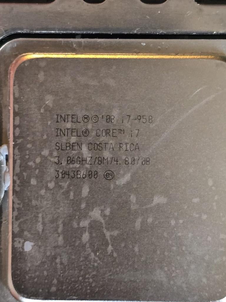 intel core i7 950, Informatique & Logiciels, Processeurs, Utilisé, 4-core, 3 à 4 Ghz, Enlèvement ou Envoi