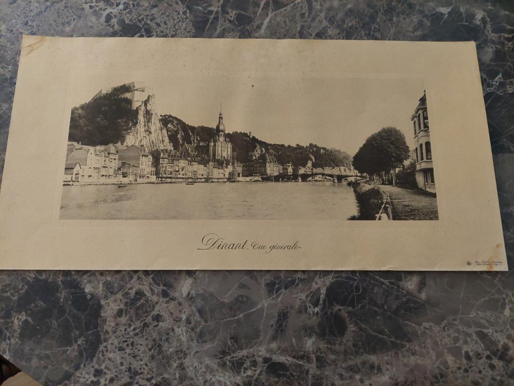 panaroma dinant vue générale, année 1930, Envoi, 1920 à 1940, Affranchie, Hainaut
