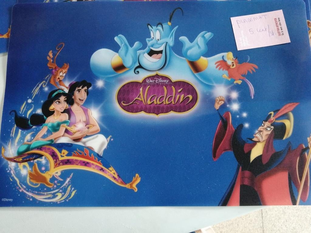 Placemats Aladin, Ophalen of Verzenden, Nieuw