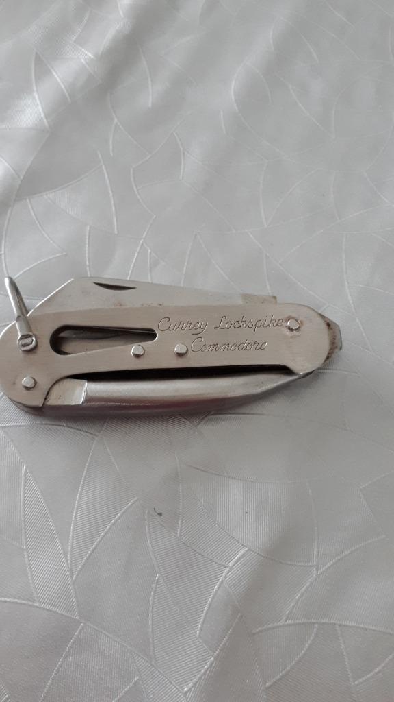 couteau currey lockspike commodore, Caravanes & Camping, Enlèvement ou Envoi, Utilisé
