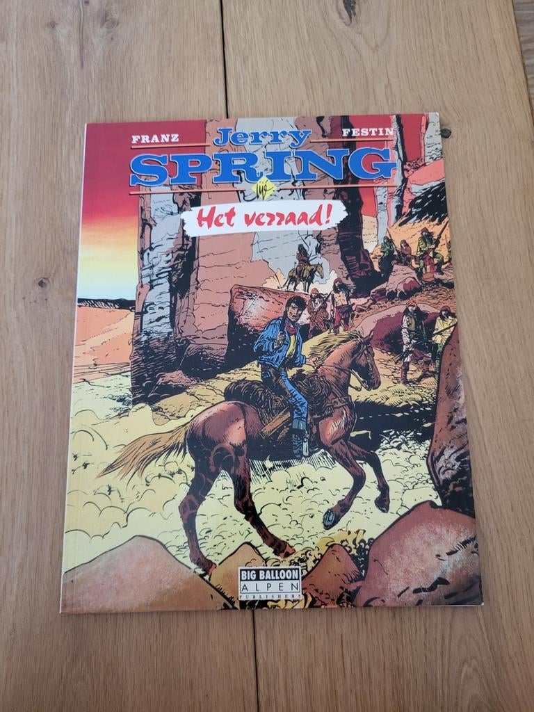 Jerry Spring - 22. Het verraad!, Eén stripboek, Nieuw, Ophalen of Verzenden, Jijé
