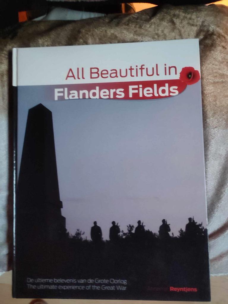 boek All Beautifull in Flanders Fields, Livres, Guerre & Militaire, Utilisé, Enlèvement ou Envoi