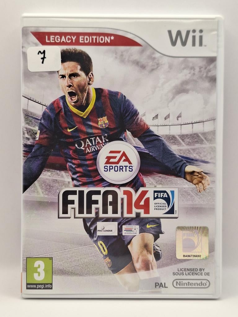 FIFA 14 Wii, Overflocomputers, Ophalen of Verzenden, Zo goed als nieuw, Sport
