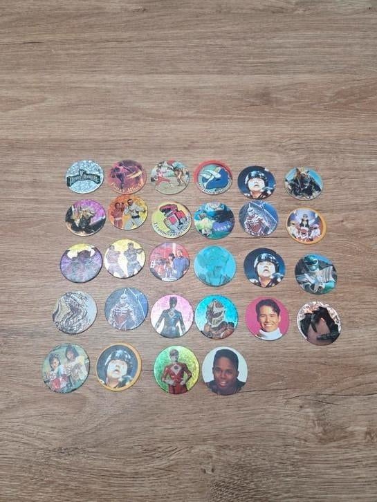 28 Flippo's Power Rangers, Verzamelen, Ophalen of Verzenden