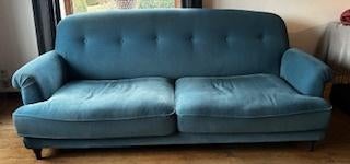 IKEA zetel blauw 1.5 jaar oud zeer goede staat, Ophalen, Zo goed als nieuw, Klassiek