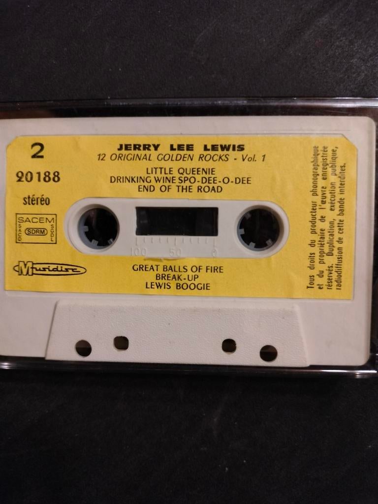 Jerry Lee Lewis - 12 original golden rocks volume 1, Enlèvement ou Envoi, Utilisé