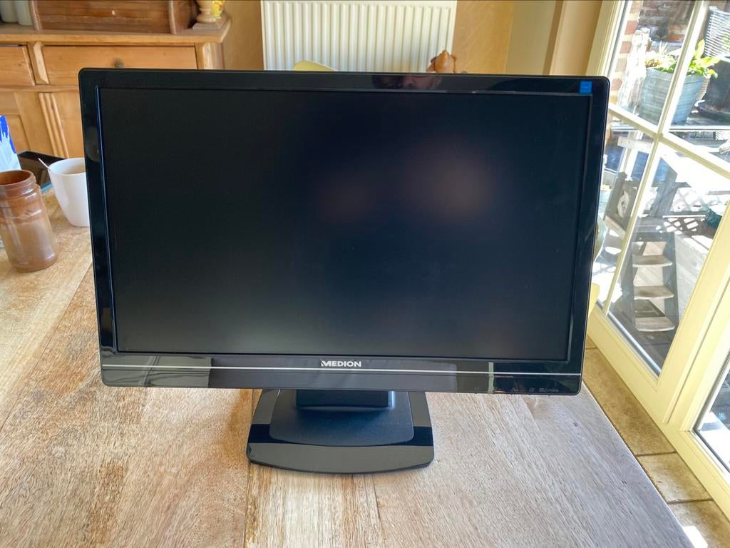 Computerscherm Medion 20”, Computers en Software, Monitoren, Ophalen, Medion, Zo goed als nieuw