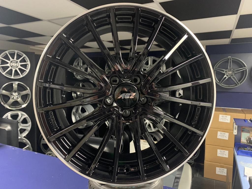 IN STOCK: NIEUWE set 18 inch 5x112 velgen VW Audi MB Seat, Neuf, Enlèvement ou Envoi, Véhicule de tourisme, Pneus été