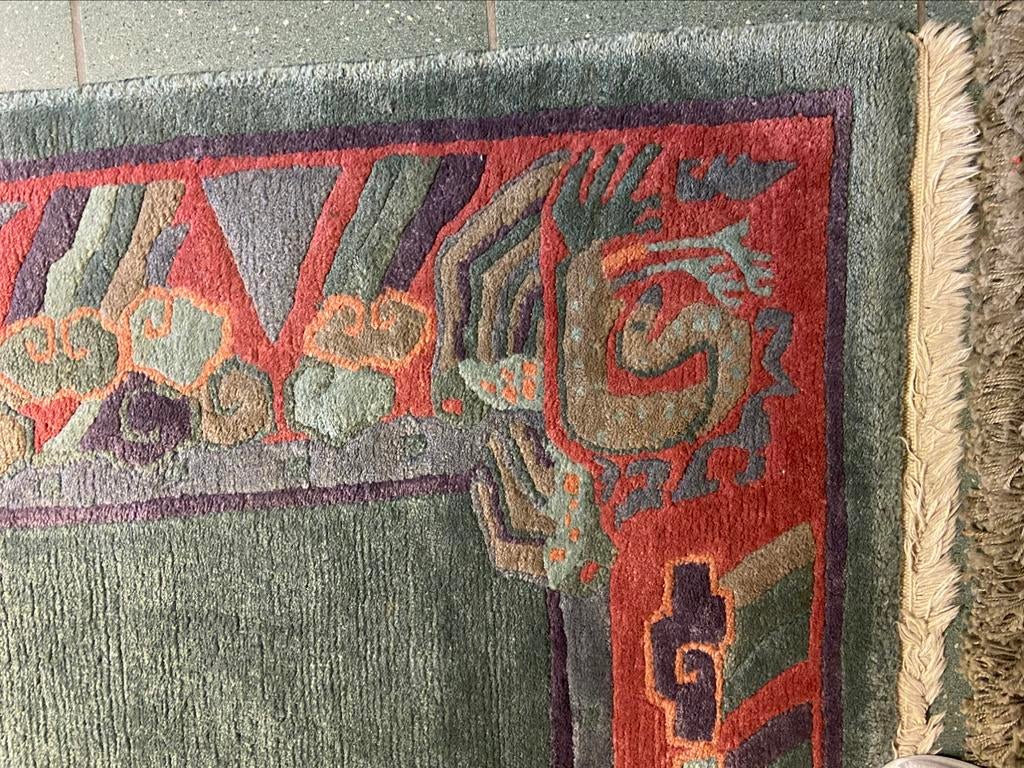 Tapijt handgeweven met certificaat, Antiek en Kunst, Ophalen